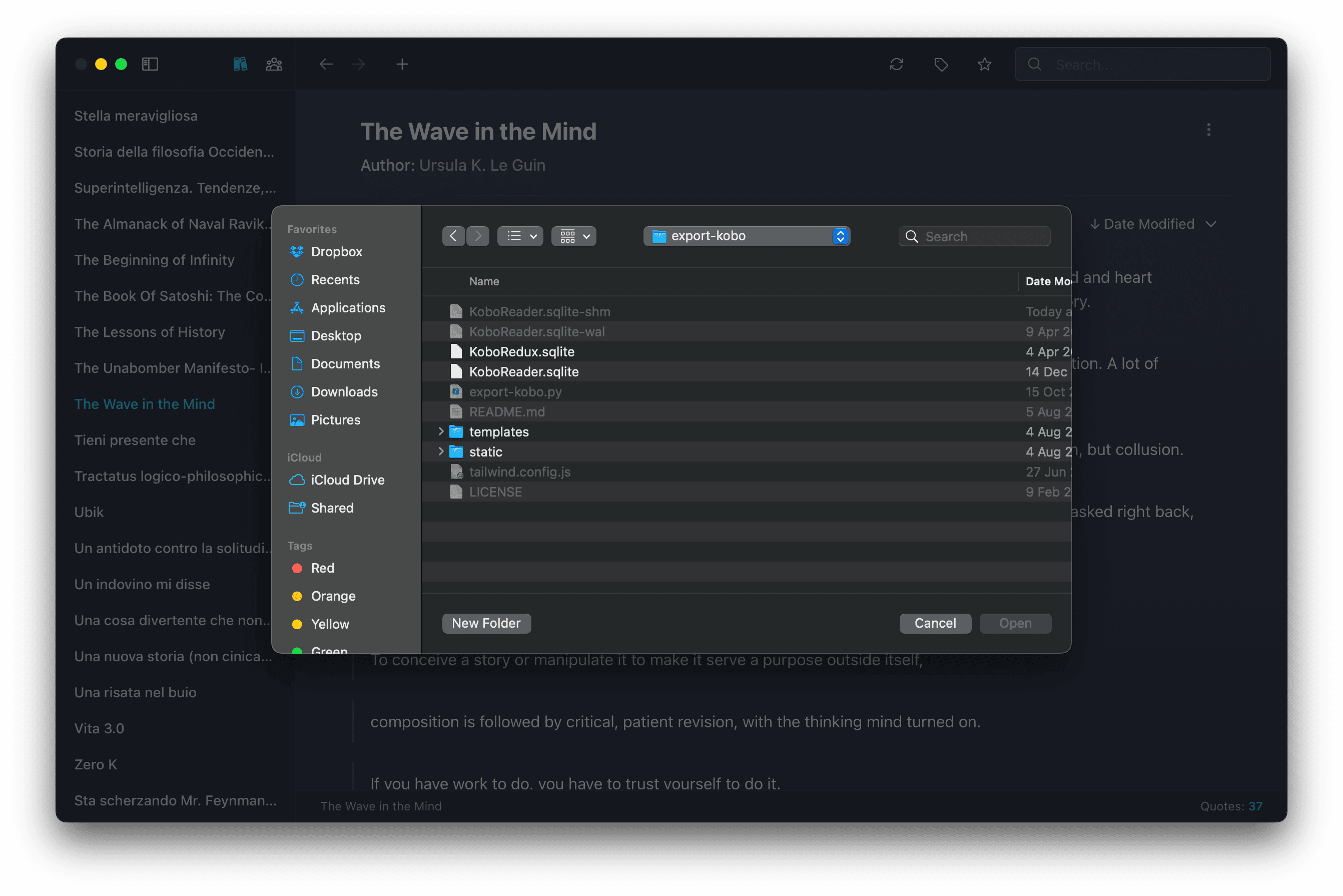 File Dialog